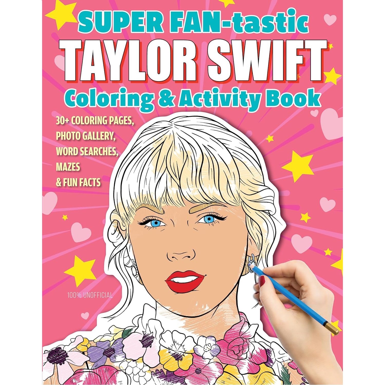Taylor Swift Colouring & Activity Book RetroFestive.ca