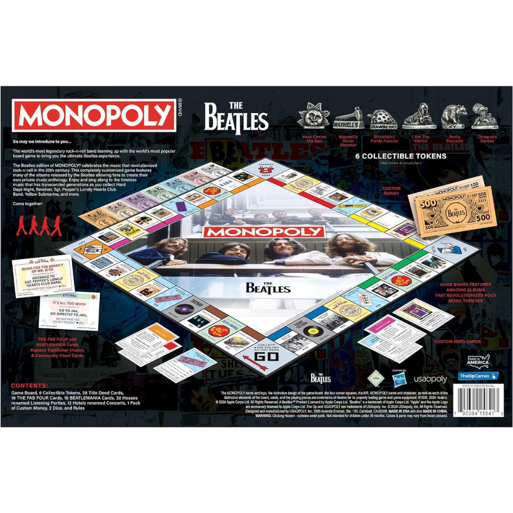 Monopoly: The Beatles - RetroFestive.ca