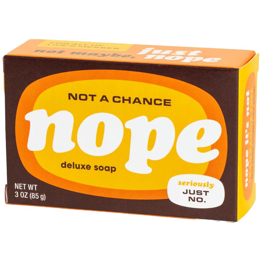 Nope - Retro Boxed Bar Soap - RetroFestive.ca