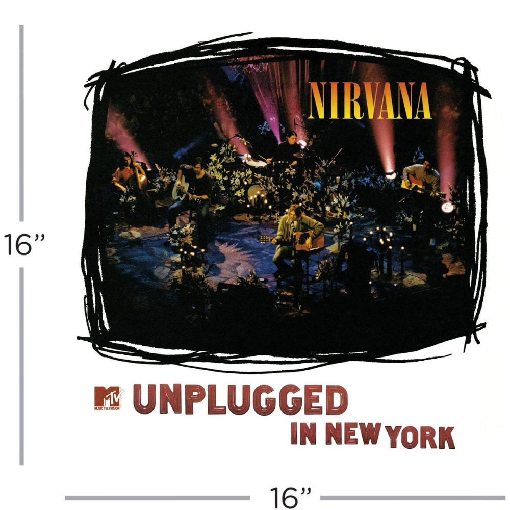 Nirvana MTV Unplugged 500 Piece Puzzle by Rock Saws - RetroFestive.ca