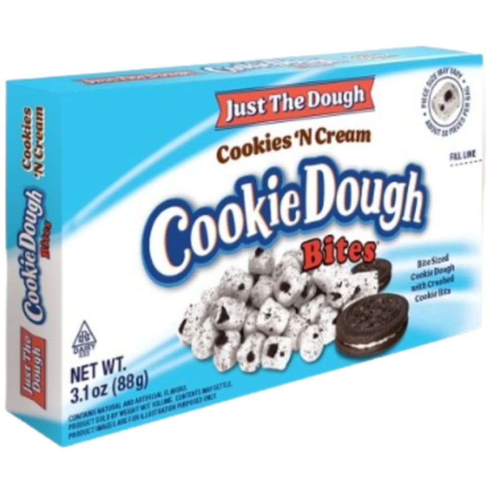 Cookies 'N Cream Cookie Dough Bites Theatre Box - RetroFestive.ca