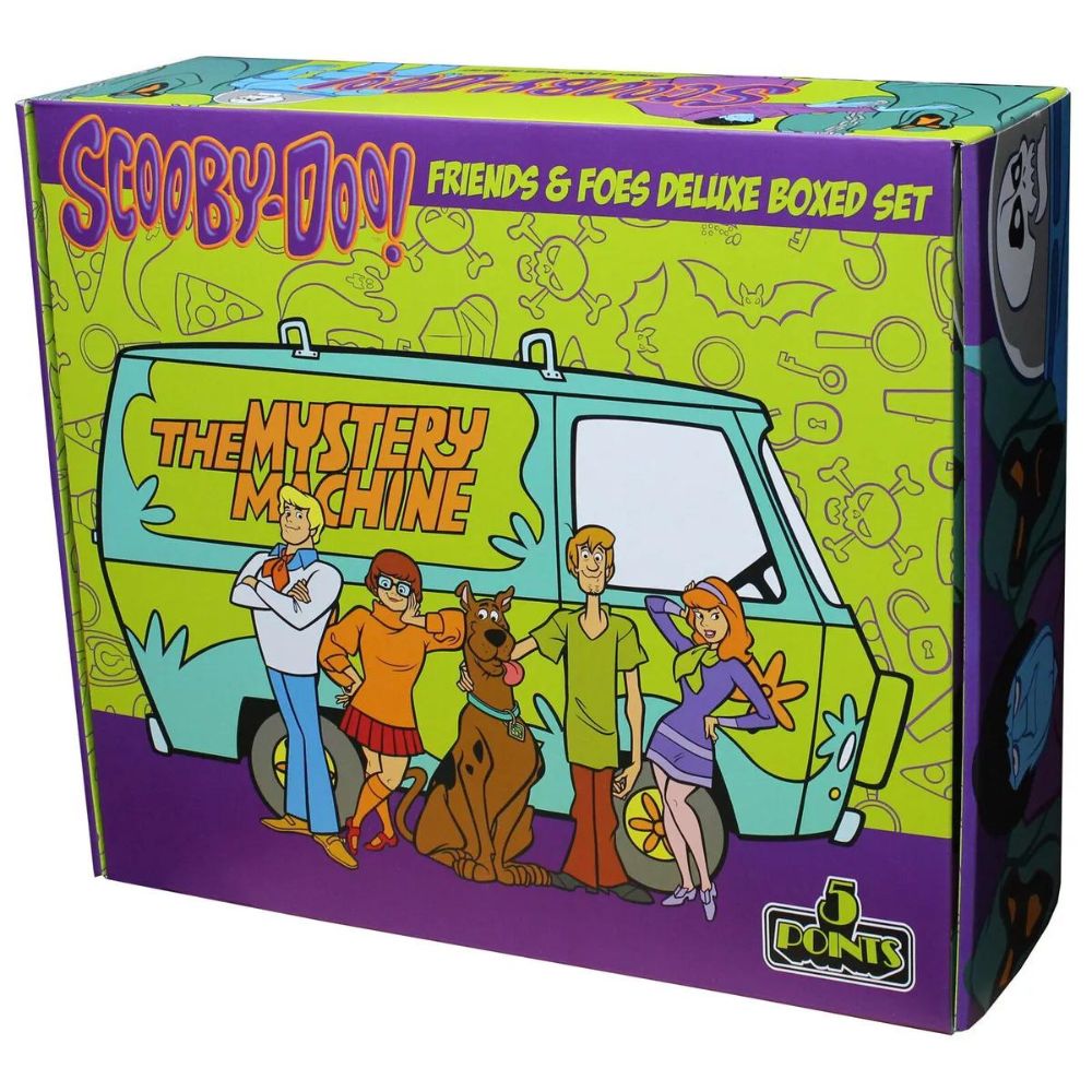 5 Points Scooby-Doo & Foes Deluxe Box Set by Mezco