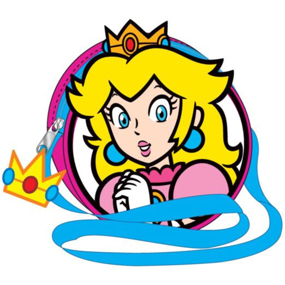 mario様専 Super Mario - Peach Cross Body Handbag - RetroFestive.ca