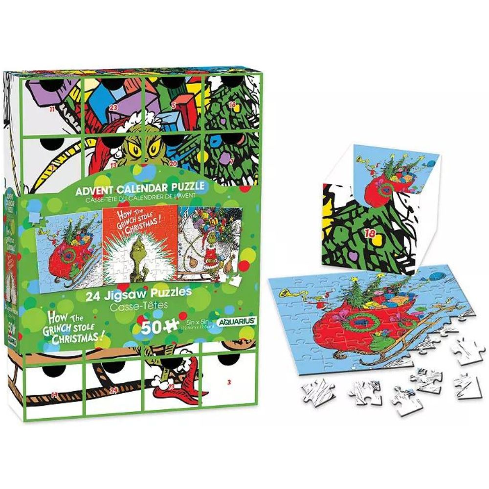 How The Grinch Stole Christmas Puzzles Advent Calendar RetroFestive ca