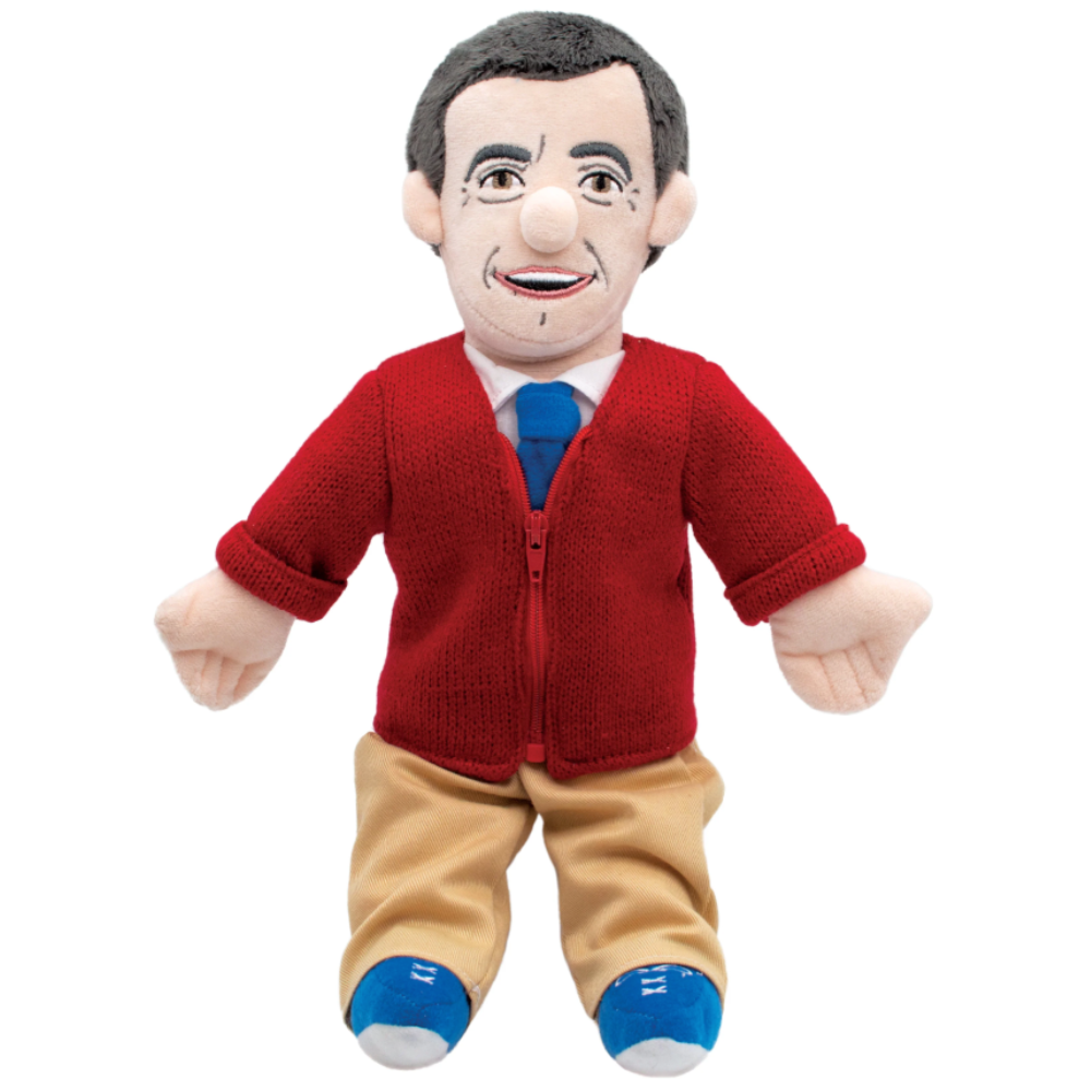Vincent Van Gogh Little Thinker Plush Doll - 11 Inch Removable Ear Stuffed Toy For Kids & Adults - View #7