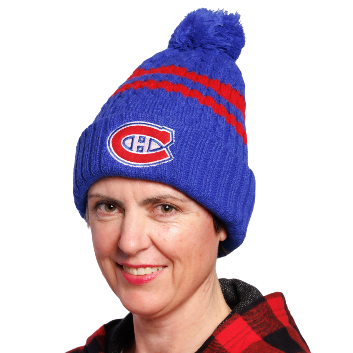 NHL Montreal Canadiens Retro Knit Toque with Pom Pom Canada