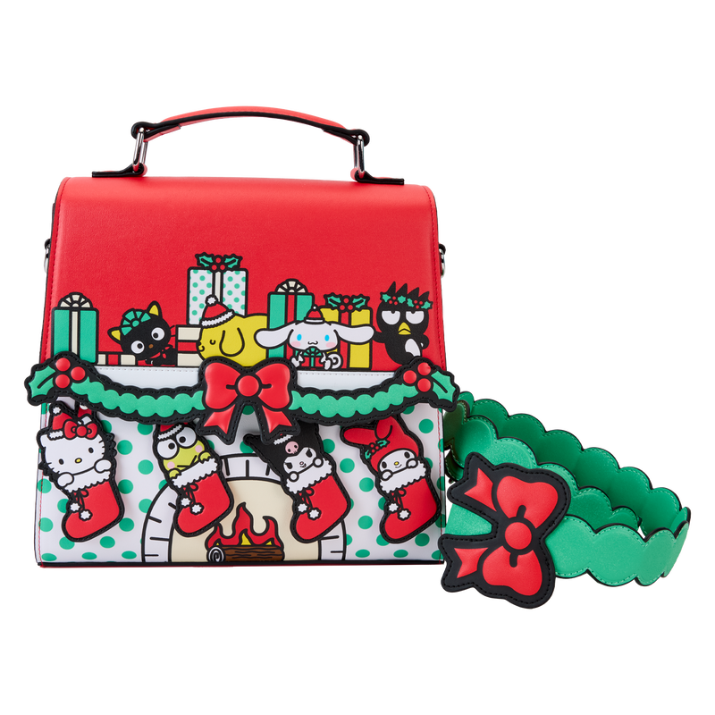 Loungefly Hello Kitty ハンドバッグ(レア商品) Sanrio Winter Wonderland Crossbody by Loungefly Canada