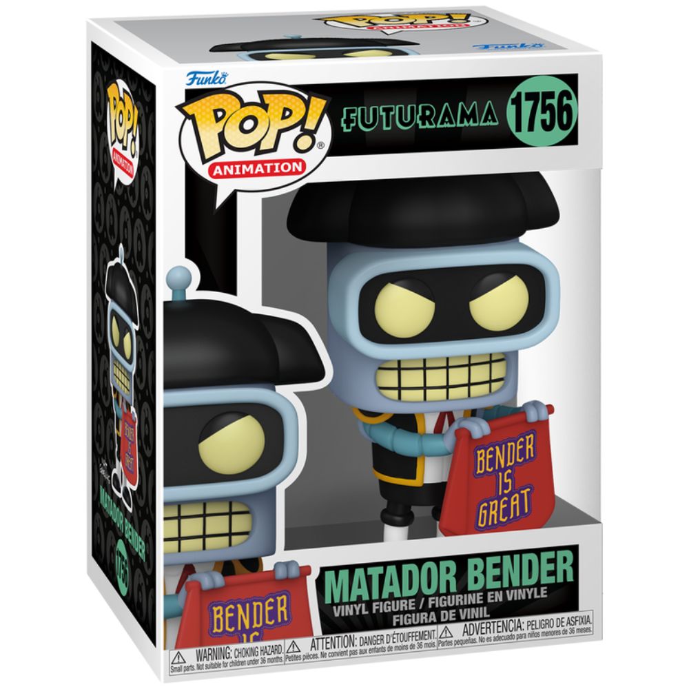 Pop! TV: Futurama - Matador Bender - RetroFestive.ca