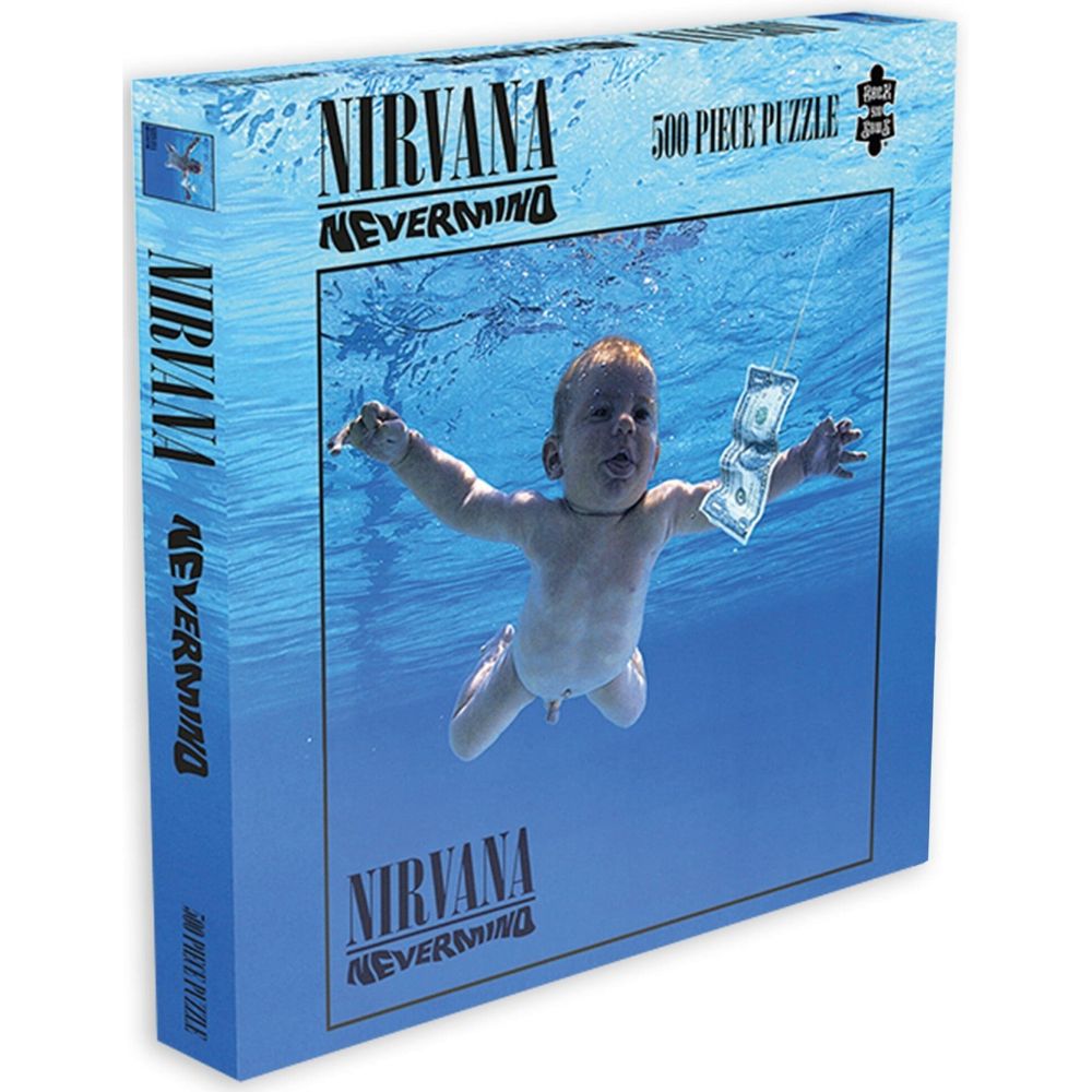Nirvana Nevermind 500 Piece Puzzle by Rock Saws - RetroFestive.ca