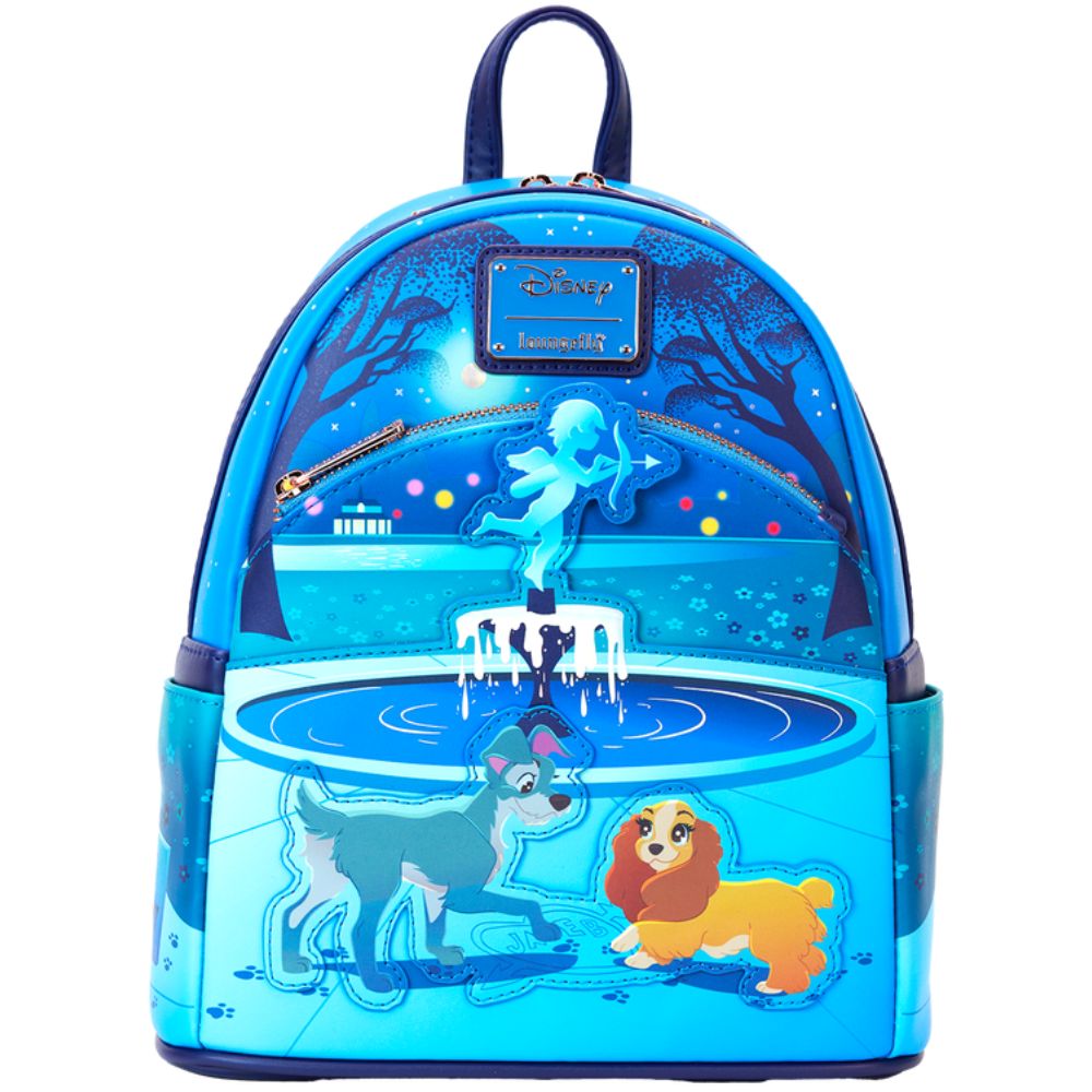 ⑧やっちゃん 様 tambourine lightpink とnavy Disney Lady and the Tramp 70th Anniversary Mini Backpack by