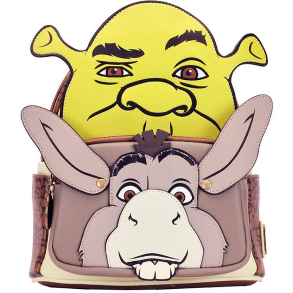 Shrek and Donkey Cosplay Mini Backpack by Loungefly - RetroFestive.ca