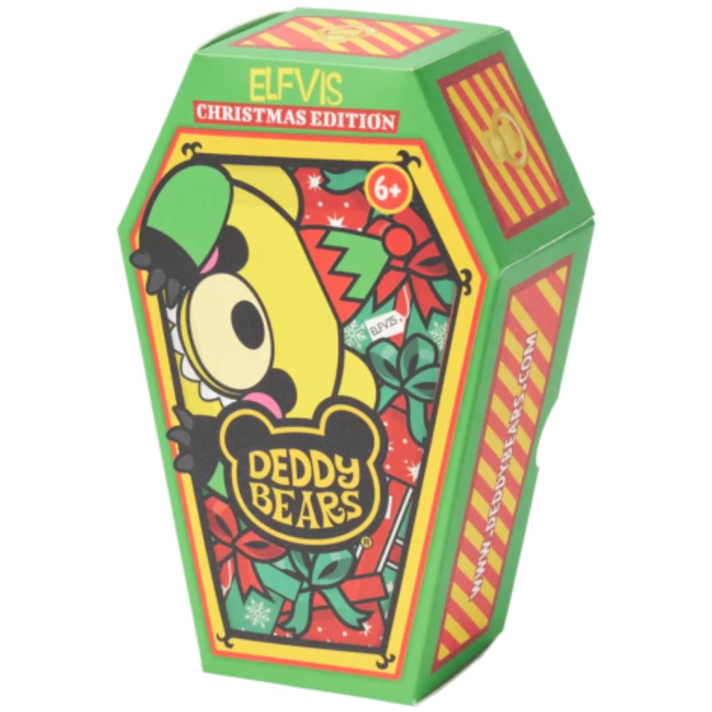 Elfvis - Deddy Bears Christmas 5-Inch Plush in Coffin