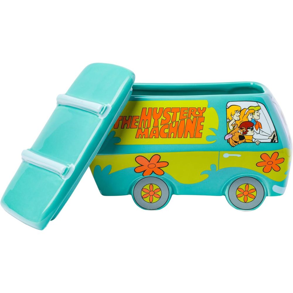 Scooby Doo Mystery Machine Sculpted Ceramic Cookie Jar