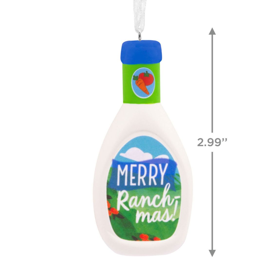 Ranch Dressing Resin Ornament by Hallmark RetroFestive.ca
