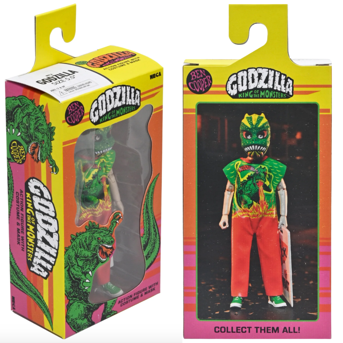 Godzilla Ben Cooper Costume Series 7 6-Inch Clothed Action Figure