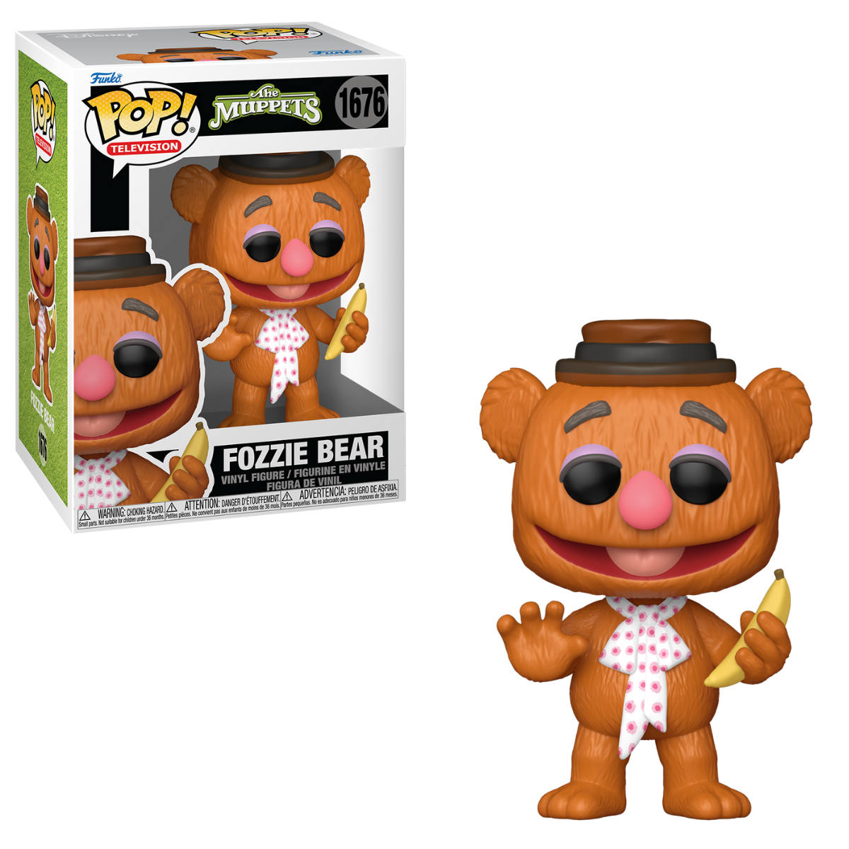 Pop! Fozzie Bear with Banana Canada | RetroFestive.ca