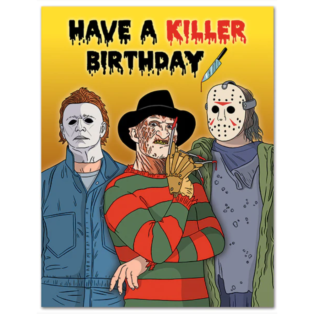 Have a Killer Birthday Card Canada | RetroFestive.ca
