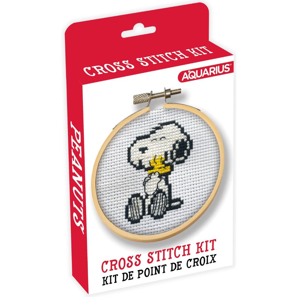 Peanuts Snoopy Cross-Stitch Kit - RetroFestive.ca