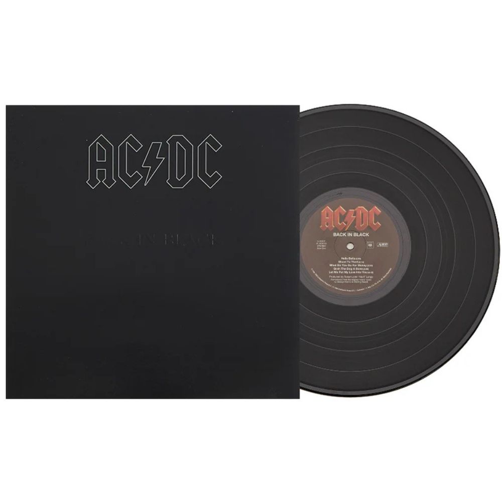 AC/DC Back in Black Vinyl LP (180g) - RetroFestive.ca