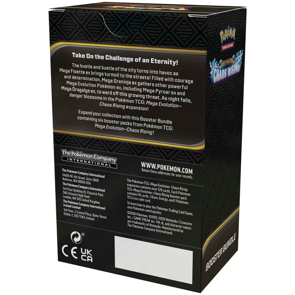 Pokémon TCG: Mega Evolution - Chaos Rising Booster Bundle