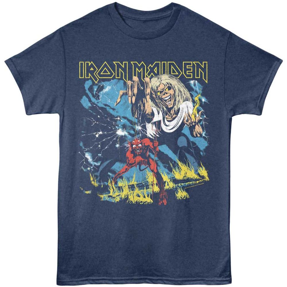 Iron Maiden Number of the Beast Album Art T-Shirt - RetroFestive.ca