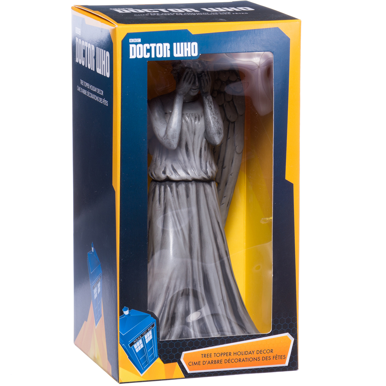 Doctor Who Weeping Angel Christmas Tree Topper RetroFestive.ca