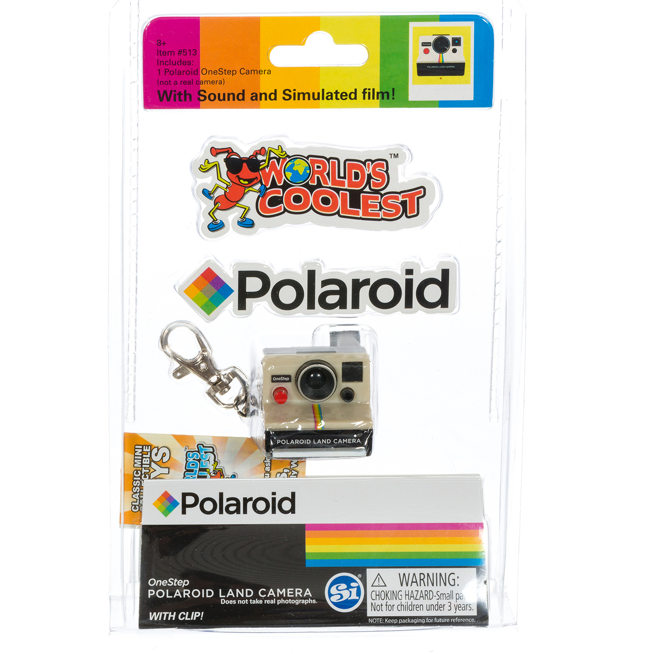 Polaroid Camera Keychain - World's Coolest 