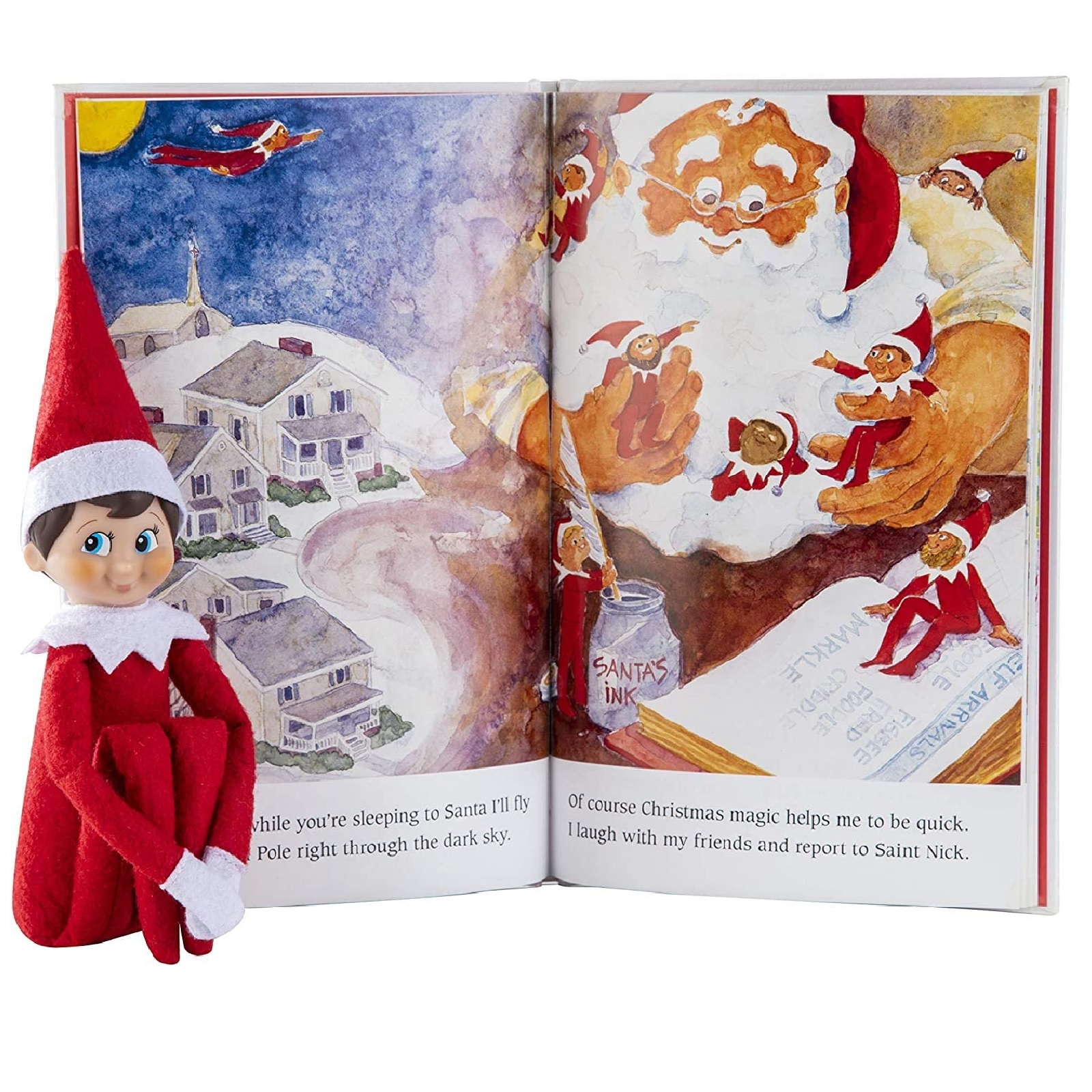Elf on the Shelf: A Christmas Tradition Boy Light Skin Tone