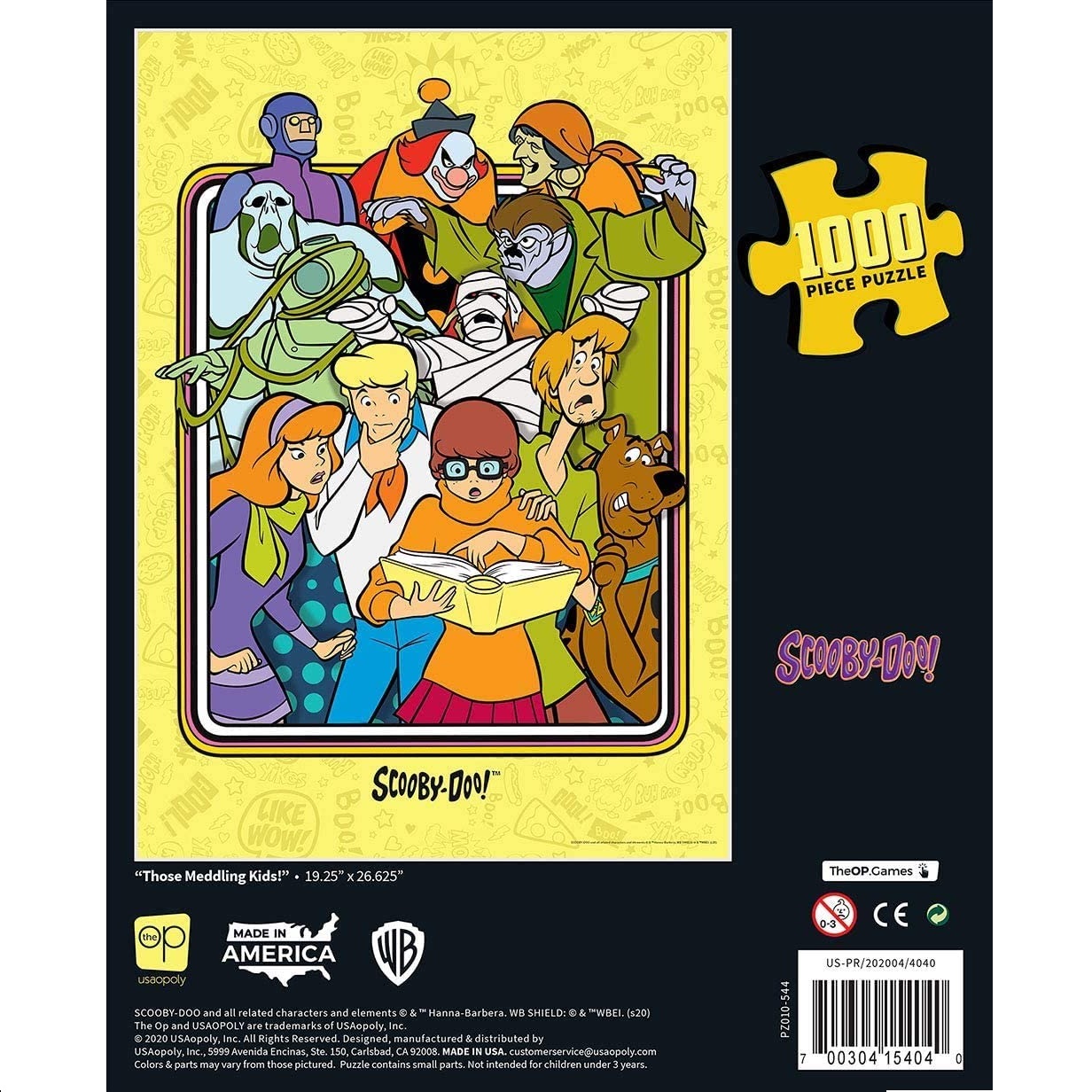 Scooby Doo Those Meddling Kids 1000 Piece Puzzle | RetroFestive.ca