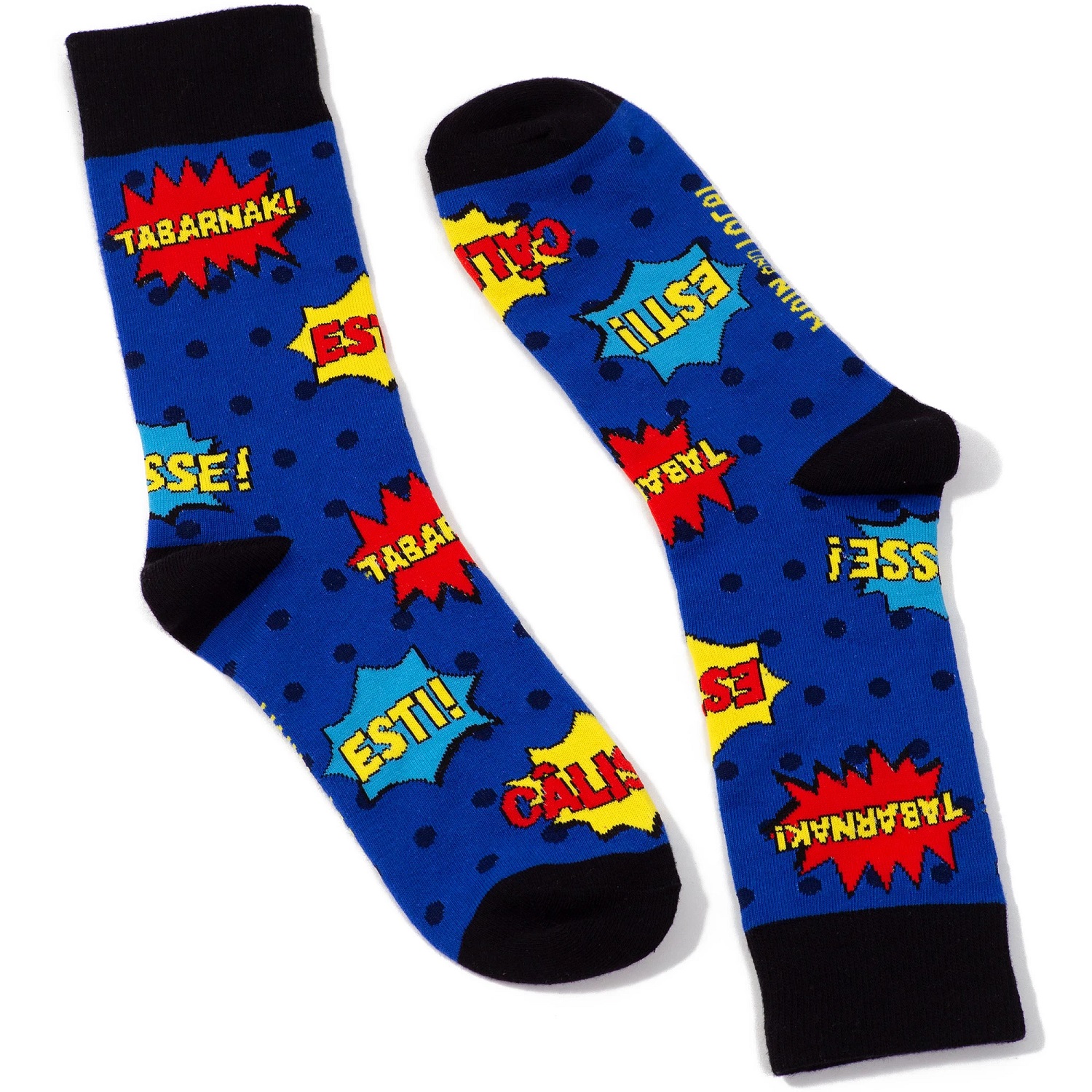 Quebec French Swear Word Socks RetroFestive.ca