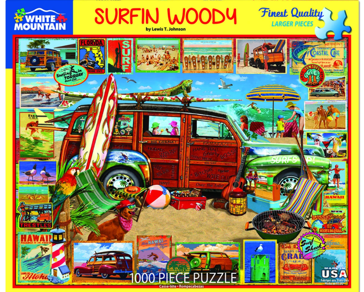 1000 Piece Jigsaw Puzzle - Florida – White Mountain Puzzles