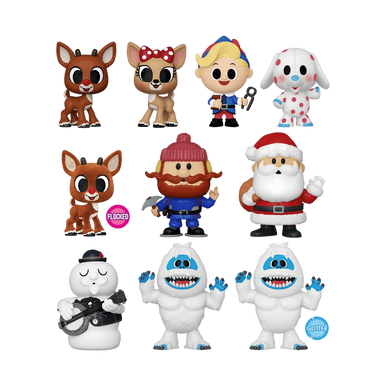 Pop Holiday Rudolph The Red Nosed Reindeer Mini Vinyl Figures Canada RetroFestive