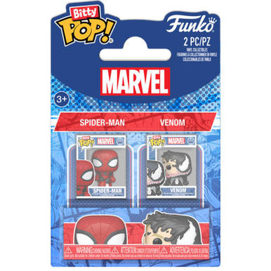 Bitty Pop! : Spider-Man 2 Pack - Spider-Man & Venom