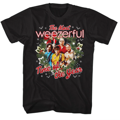 Weezer Christmas T-Shirt Canada | RetroFestive.ca