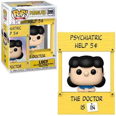 Pop! Plus: Peanuts Lucy in Psychiatrist Booth - RetroFestive.ca