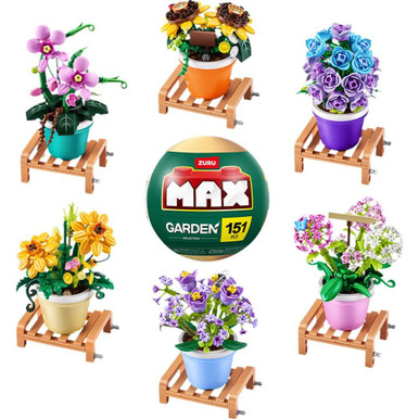 Max Bricks Premium Building Set - Garden Collection by Zuru