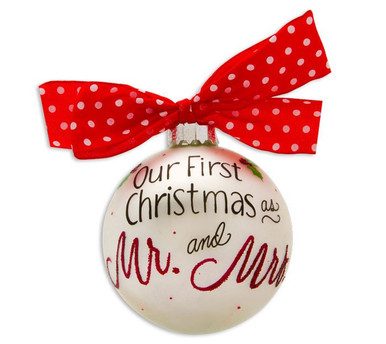 Our First Christmas Ornament | First Christmas Married | Mr And Mrs First Christmas | Mr And Mrs Ornament | Wedding Gift |christmas Ornament - Canada