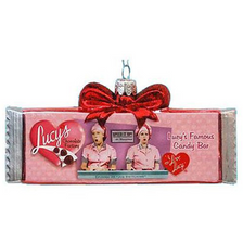 Lucy Candy Bar Ornament - Glass