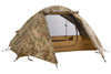 Kelty 2 Man Field Tent Multicam with rain fly attached and opened