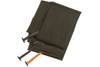 Kelty Grand Mesa 4 Footprint, brown, with brown and orange attachment points