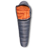 Kelty Cosmic 40 Sleeping Bag, grey, shown partially opened