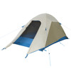 Kelty Tanglewood 2 tent, front view, fly attached, door open