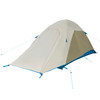 Kelty Tanglewood 2 tent, front view, fly attached, door closed