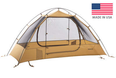 Kelty 1 Man Field Tent Coyote Brown with fly removed Kelty 1 Man Field Tent Coyote Brown with fly removed