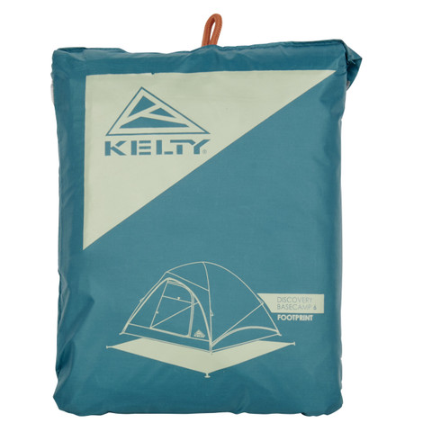 Kelty Discovery Basecamp 6 Footprint, shown packed in storage bag