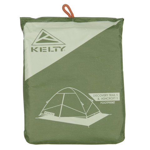 Kelty Discovery Trail 1 Footprint, shown packed in storage bag