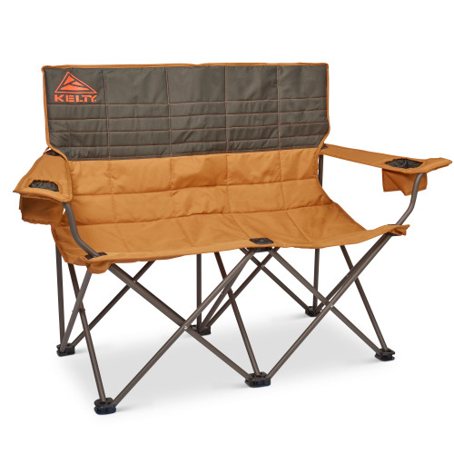 Canyon Brown - Kelty Loveseat 2-person camping chair, front view