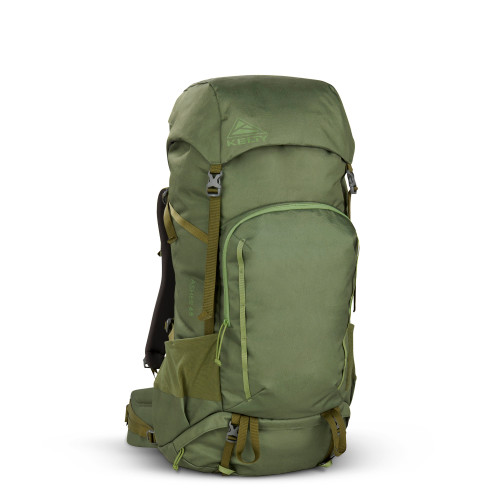 Winter Moss/Dill - Kelty Asher 65 backpack, front view