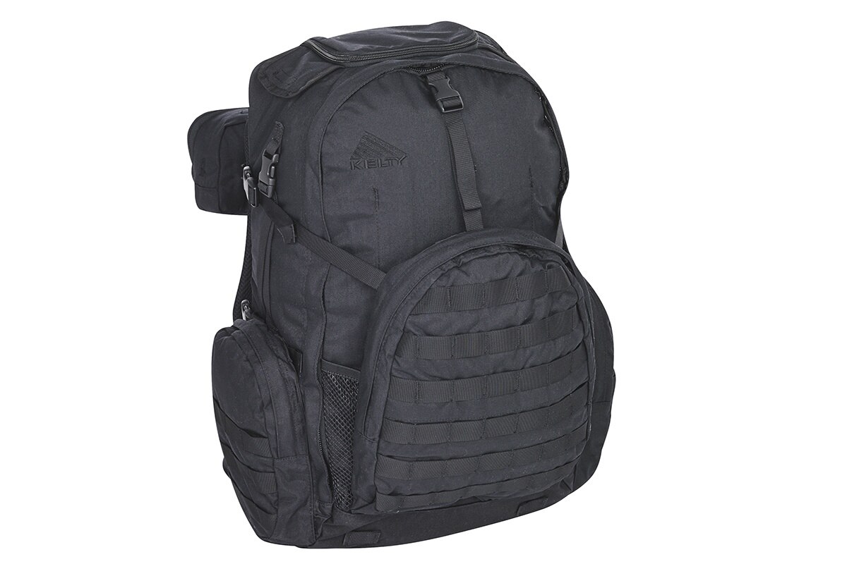 Black - Kelty Raven 2500 backpack, front view
