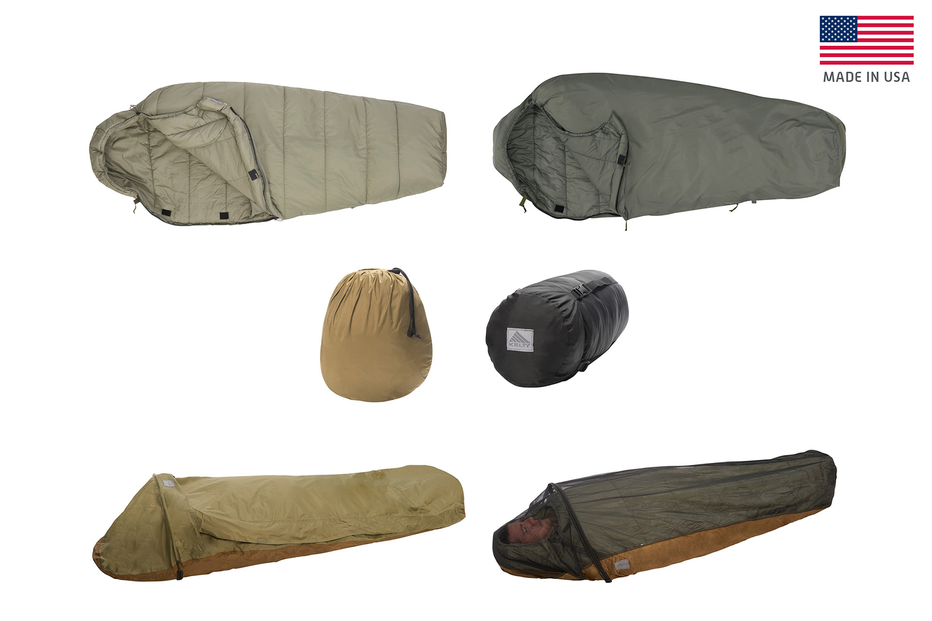 アウトドア寝具 KELTY TACTICAL VariCom No Fly Zone USA Military VariCom No Fly Zone USA Cover | Kelty